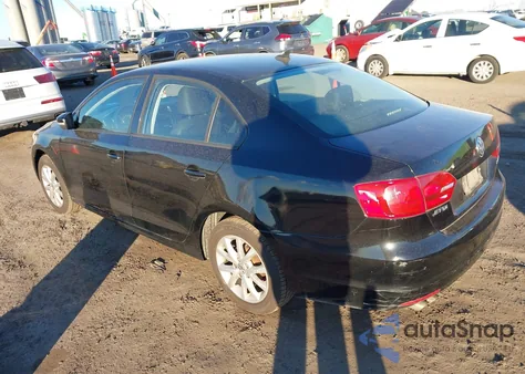 2012 Volkswagen Jetta 2.5L Se из США, поврежденный, VIN 3VWBP7AJ5CM029240